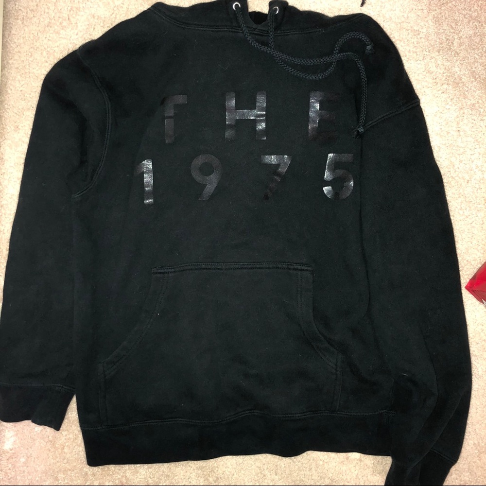 The 1975 Hoodie all black
